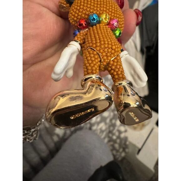 Baublebar holiday mickey mouse reindeer disney bag charm/keychain - Picture 6 of 7